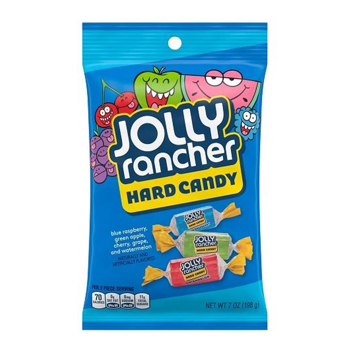 Jolly Rancher Original Peg Bag 7oz pack — full package