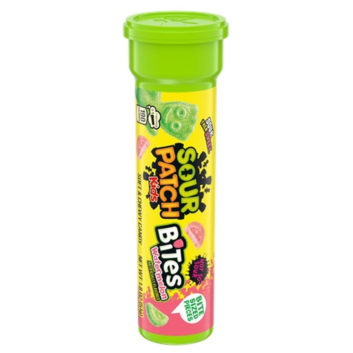Sour Patch Kids Limited Edition Bites Watermelon Tube 1.8oz — full package