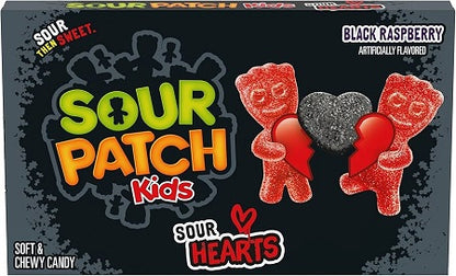Sour Patch Kids Sour Hearts 3.1oz Theater Boxes — pack
