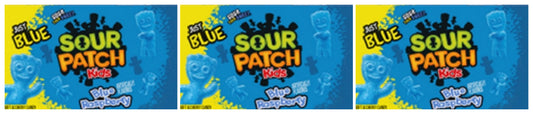 Sour Patch Kids Blue Raspberry 3.5oz Theater Boxes — 3-Pack