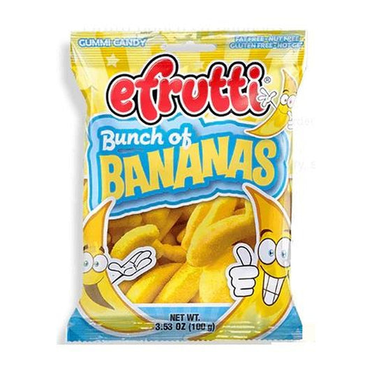 e.frutti Bunch of Bananas 3.5oz Peg Bag pack — full package