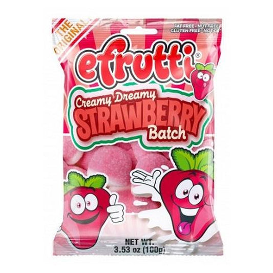 e.frutti Strawberry Batch 3.5oz Peg Bag pack — full package