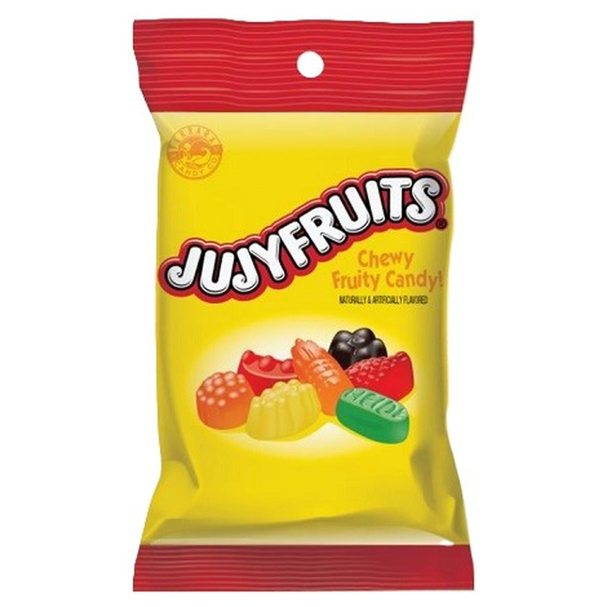 Jujyfruits 2oz Peg Bag pack — full package