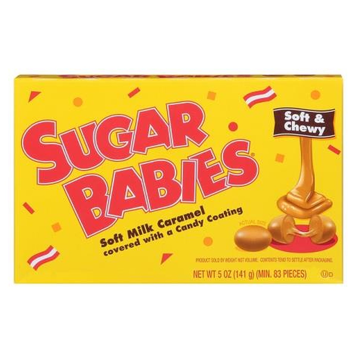 Sugar Babies 5oz Theater Box pack — full package