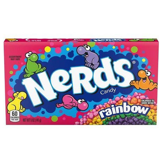 Nerds Rainbow 5oz Theater Box pack — full package