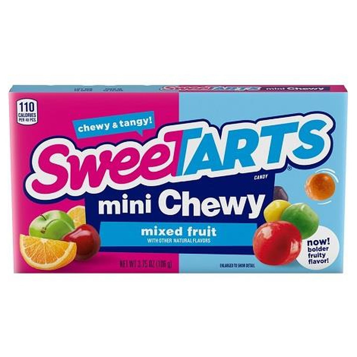 SweeTarts Mini Chewy 3.75oz Theater Box pack — full package