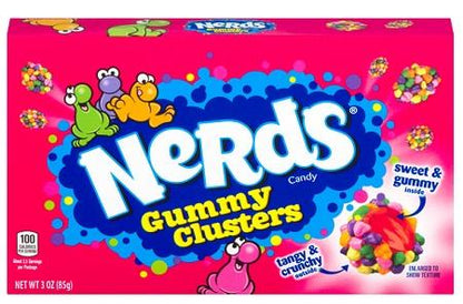 Nerds Gummy Clusters Theater Boxes 3oz — pack