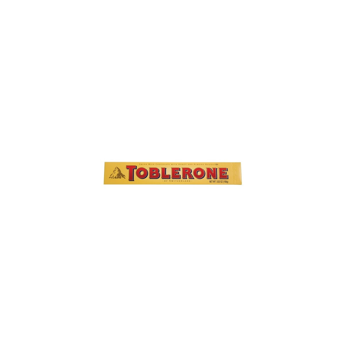 Toblerone Milk Chocolate 3.52oz pack — full package