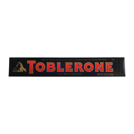 Toblerone Dark Chocolate 3.52oz pack — full package