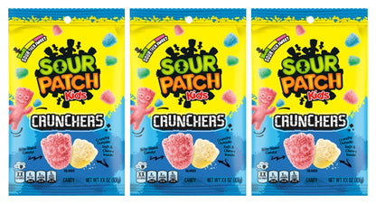 Sour Patch Kids Crunchers 6.33oz Bags — 3-Pack