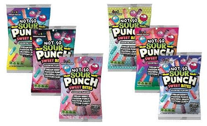 Sour Punch Not So Sour Sweet Bites 5oz Peg Bags — pack