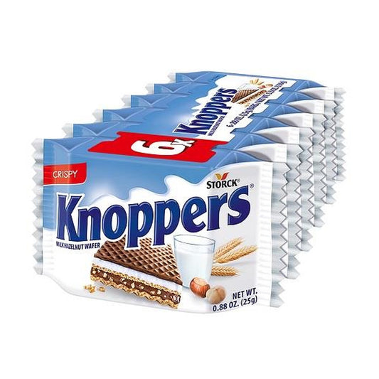 Knoppers 6 Piece Packs 5.3oz pack — full package