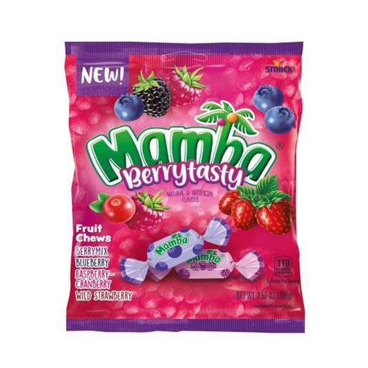 Mamba BerryTasty 3.53oz Peg Bag pack — full package