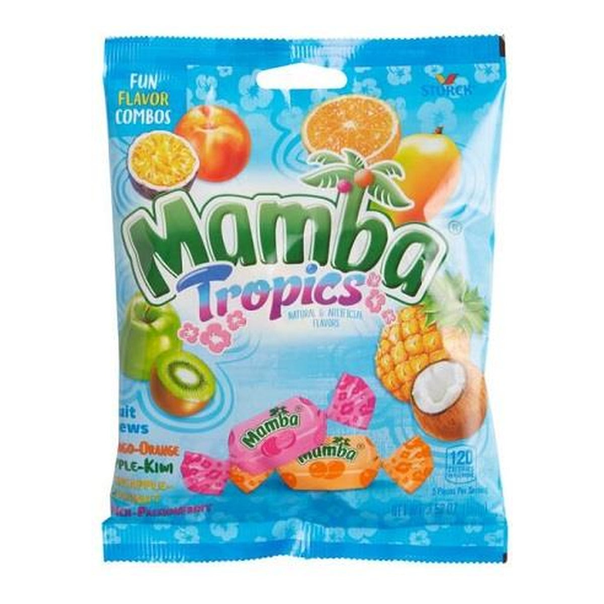 Mamba Tropics 3.52oz Peg Bag pack — full package