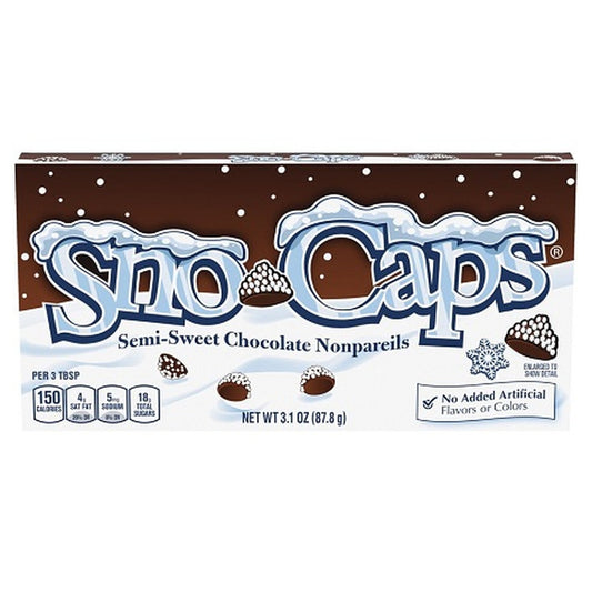 Sno-Caps 3.1oz Theater Box pack — full package