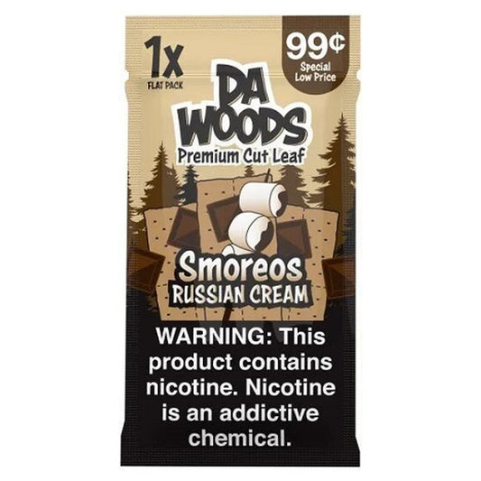 Da Woods Cut Smoreos Russian Cream Leaf Box pack — full package