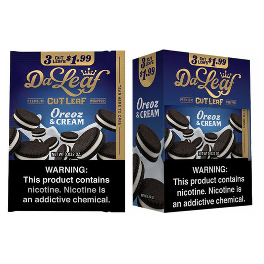 Da Leaf Cut Oreoz & Cream Leaf Multipack Box pack — full package