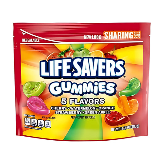 Life Savers Gummies 5 Flavors 14.5oz pack — full package