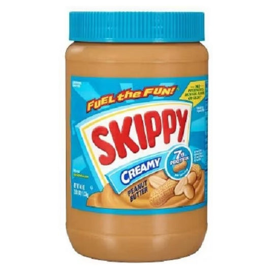 Skippy Creamy Peanut Butter 16.3oz 12ct pack — full package