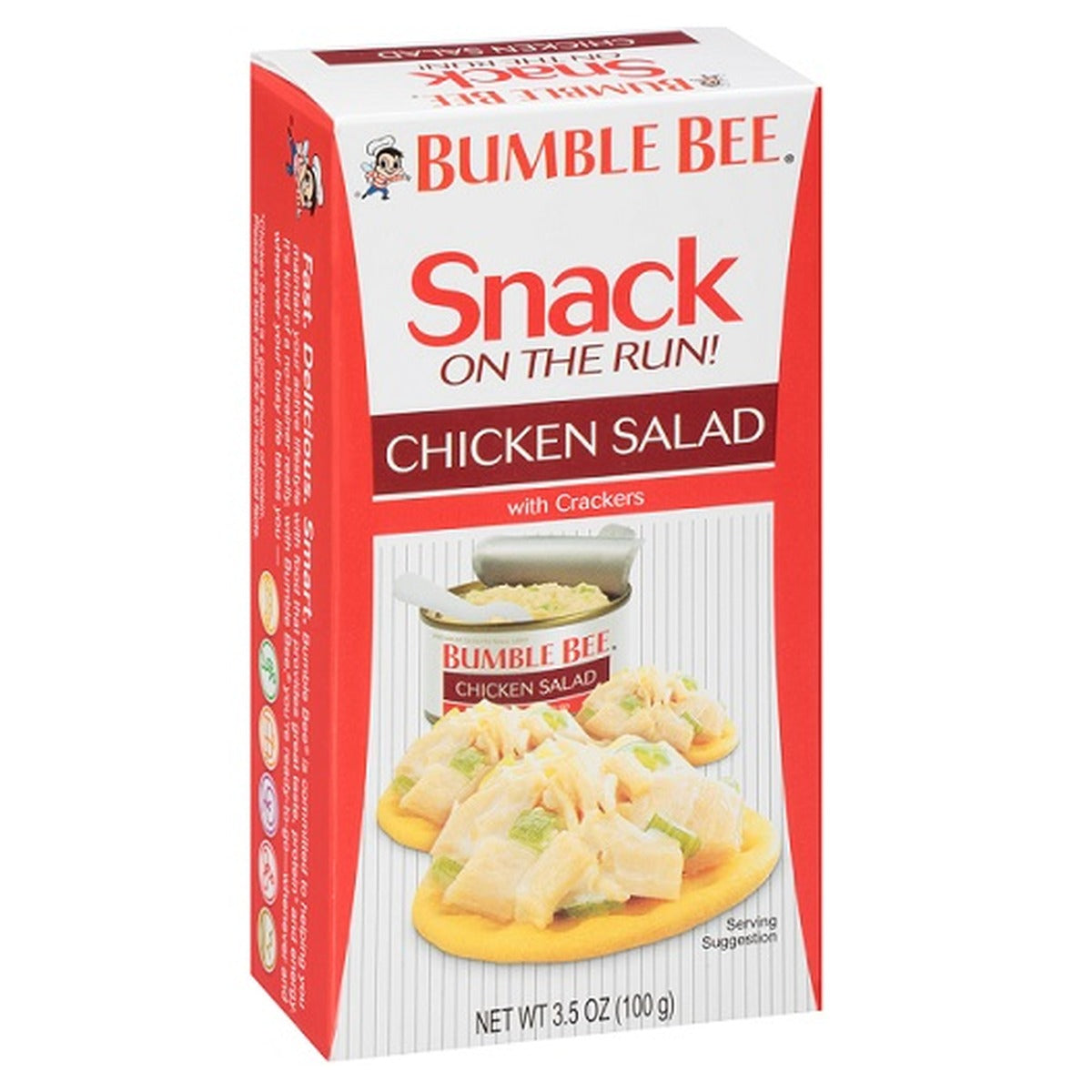 Bumble Bee Chicken Salad with Crackers 3.5oz 12ct pack — full package