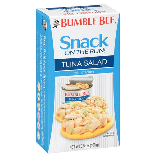 Bumble Bee Tuna Salad with Crackers 3.5oz 12ct pack — full package