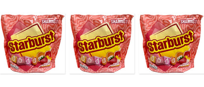 Starburst Fruit Cremes 15.6oz Sharing Bag 3-Pack — three single packs