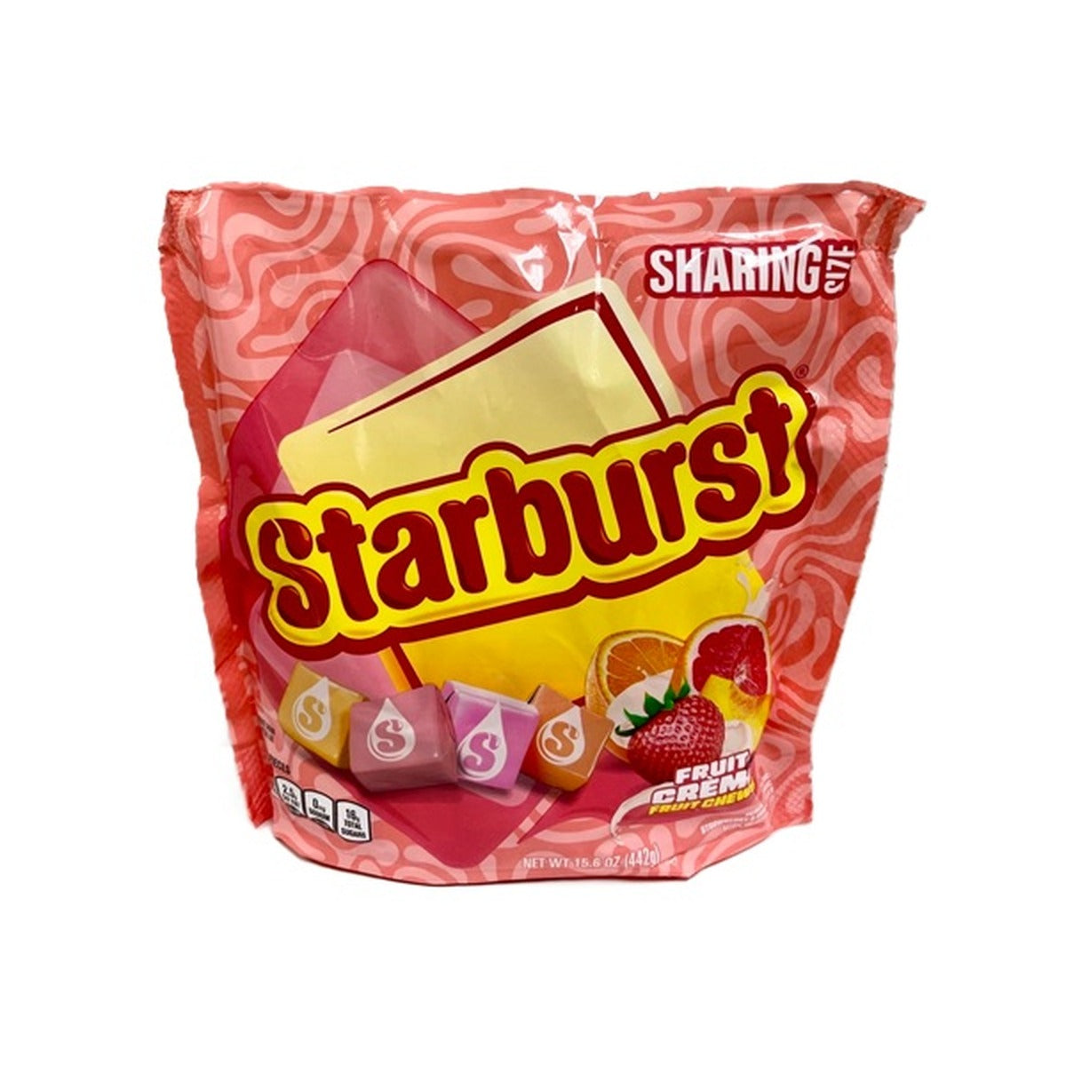 Starburst Fruit Cremes 15.6oz Sharing Bag pack — full package