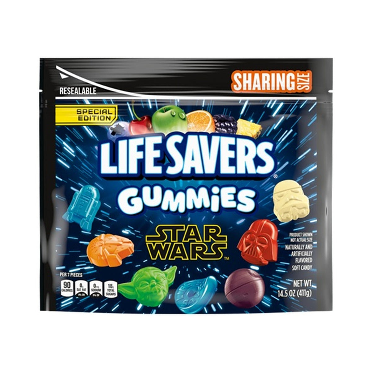 Life Savers Limited Edition Star Wars Gummies Pouch 14.5oz — Case of 6