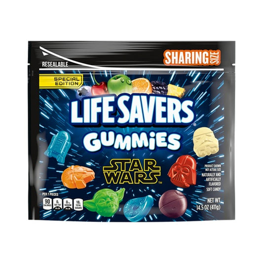 Life Savers Limited Edition Star Wars Gummies Pouch 14.5oz — Case of 6
