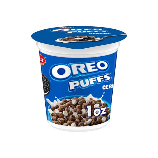 Oreo Puffs Cups 1oz 12ct pack — full package