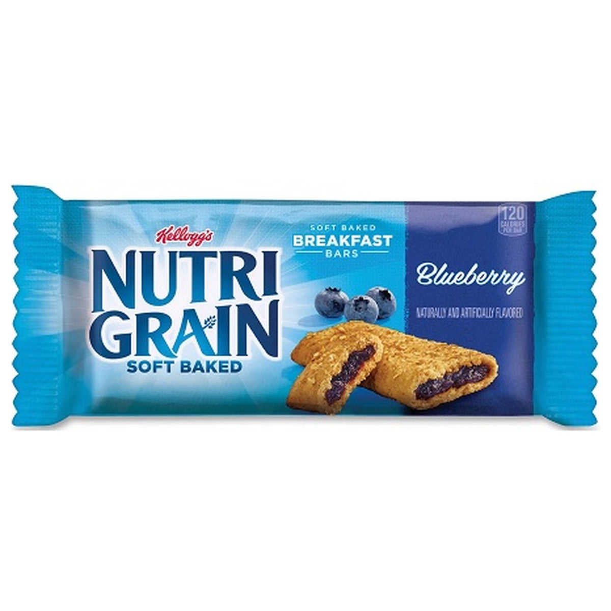 Nutri-Grain Blueberry 1.3oz 16ct pack — full package