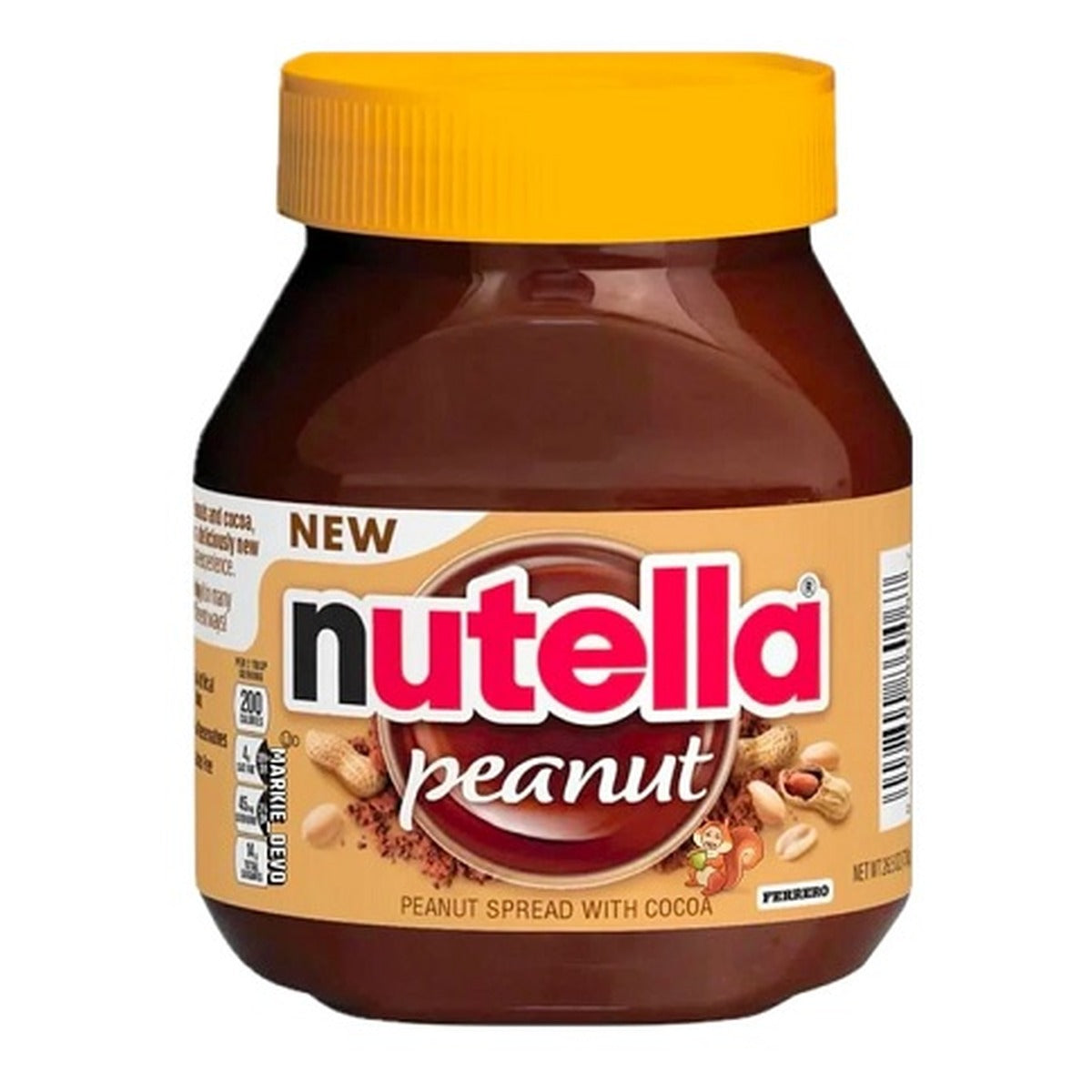 Nutella Peanut Butter Spread 13oz 15ct pack — full package