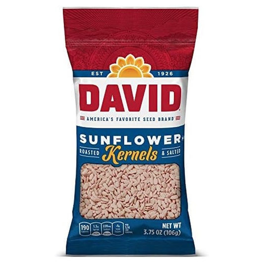 David Sunflower Kernels 3.75oz — full package
