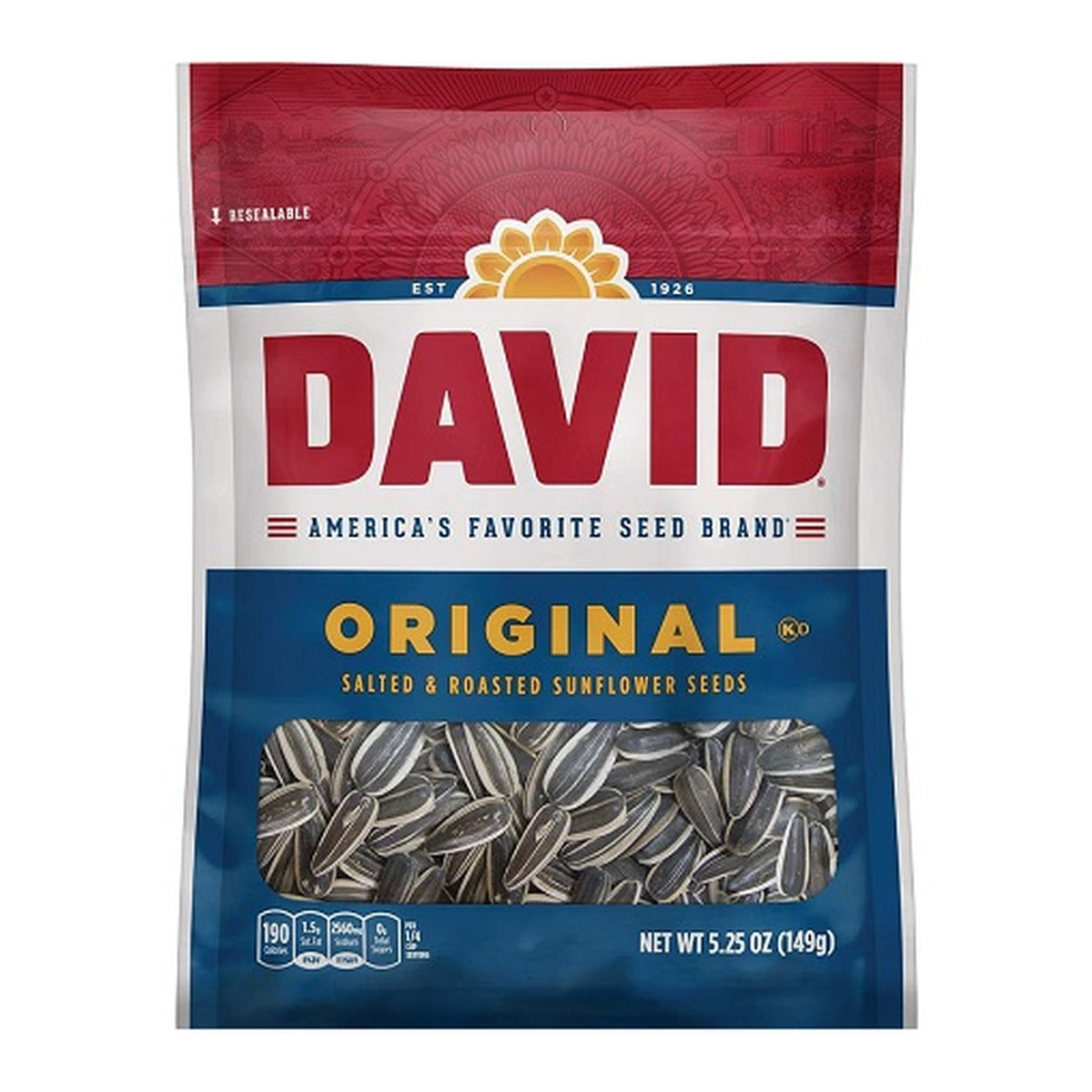 David Original Seeds 5.25oz — full package