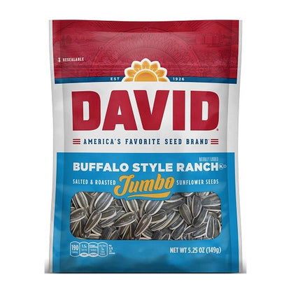 David Jumbo Buffalo Style Ranch Seeds 5.25oz — full package