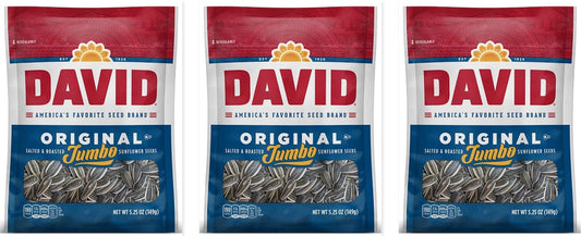 David Jumbo Original Seeds 5.25oz 3-Pack — three single bags