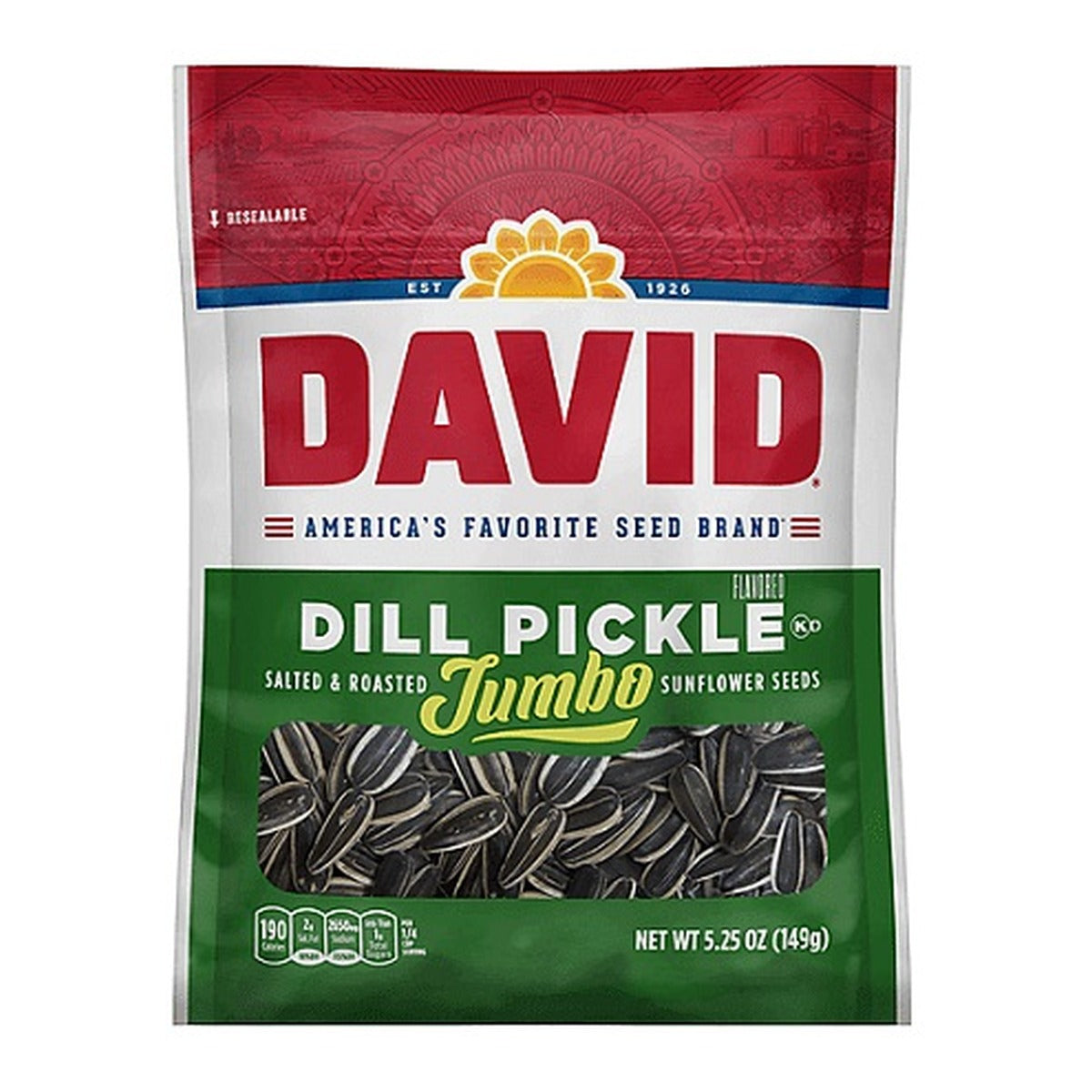 David Dill Pickle Seeds 5.25oz — full package