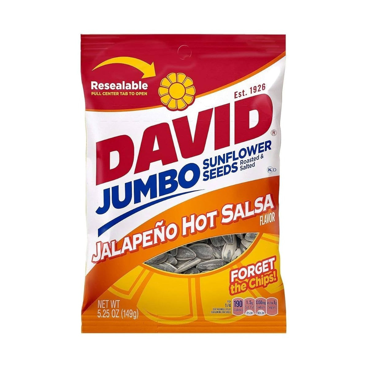 David Jalapeno Hot Salsa Seeds 5.25oz — full package