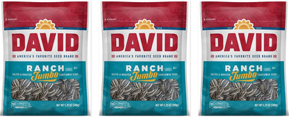 David Jumbo Ranch Seeds 5.25oz 3-Pack — three single bags