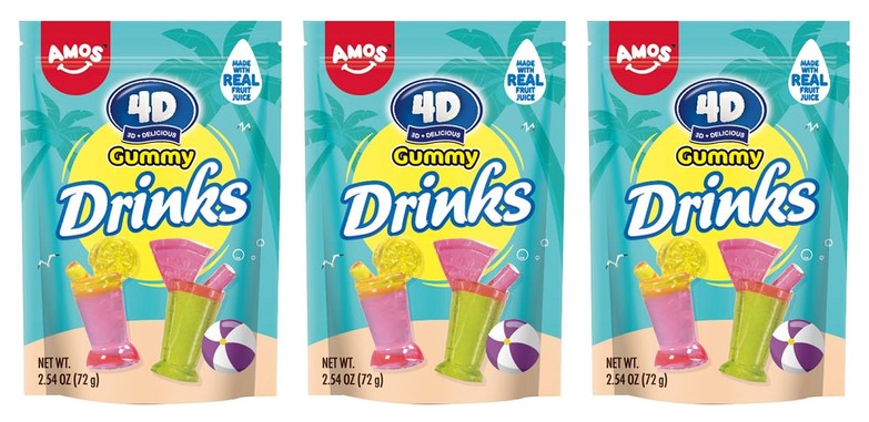 4D Gummy Drinks 3oz Peg Bags — 3-Pack
