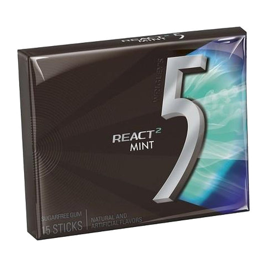 5 Gum React 2 Mint Party Pack 10ct — full package