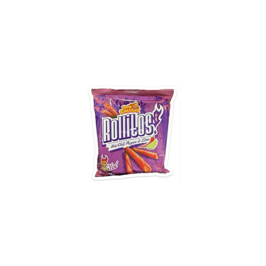 Don Chelada Rollitos Hot Chili Pepper & Lime 3.25oz pack — full package