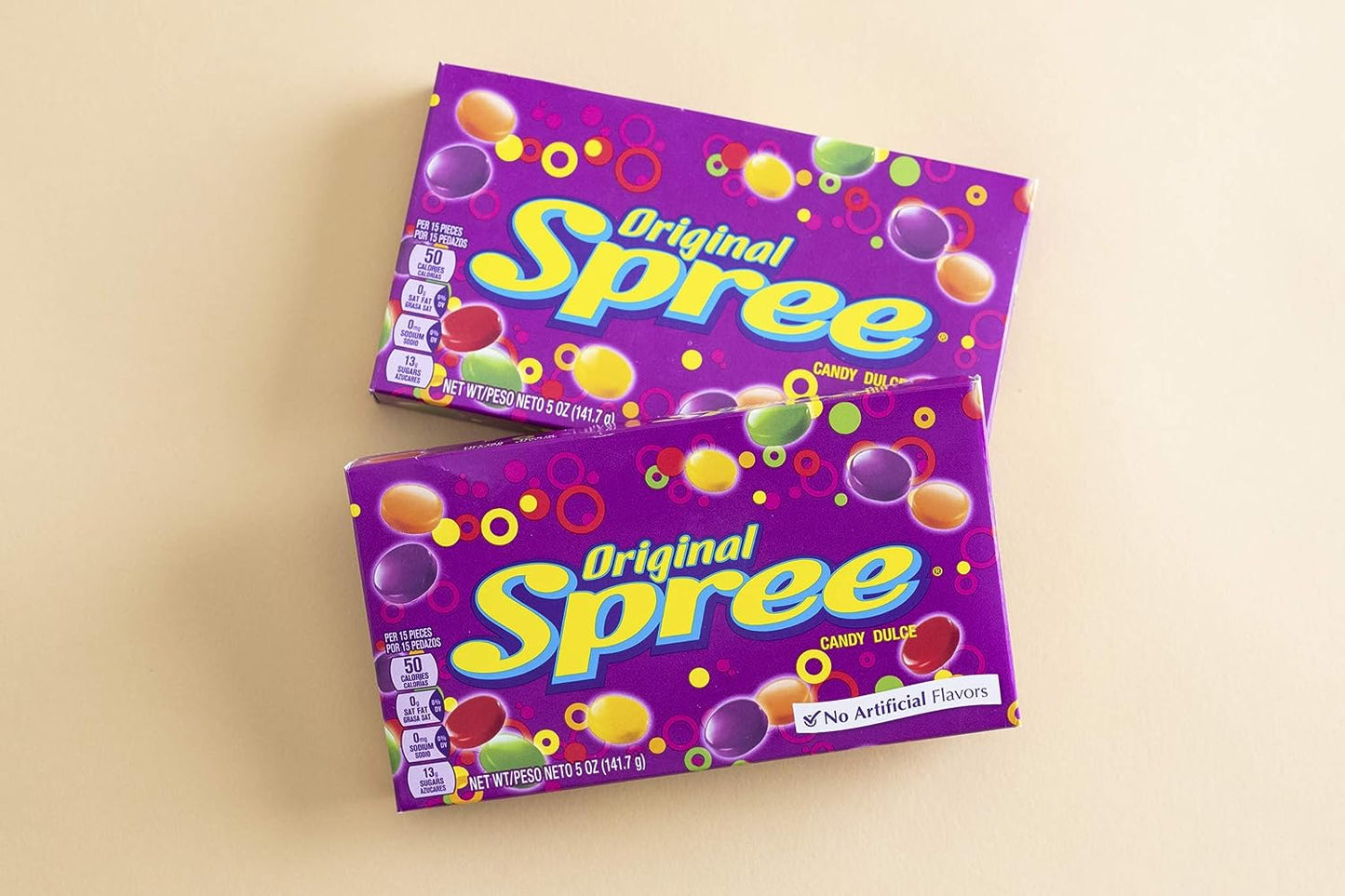 Spree Original Candy, 5 Ounce Movie Theater Candy Box (Pack of 12)