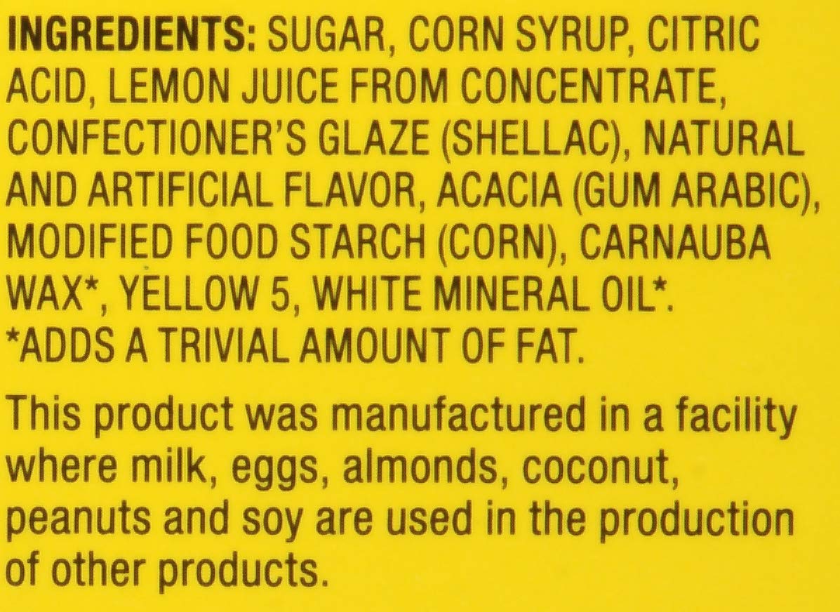 Lemonhead Hard Lemon Candy, 5 Ounce Movie Theater Candy Box (Pack of 12)