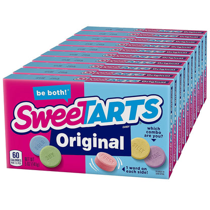 SweeTARTS Original Theater Box, Summer Candy, 5 Ounce, Pack of 10