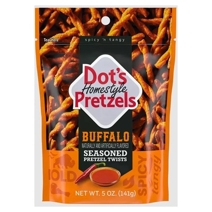 Dot's Homestyle Pretzels Twists Buffalo 5oz 10ct