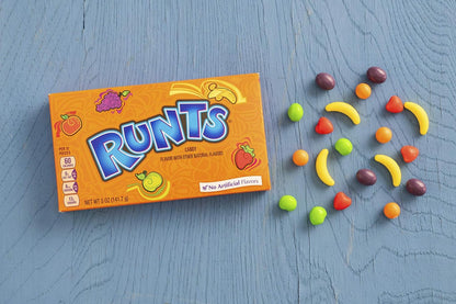 Runts Fruit Flavored Hard Candy, 5 Ounce Movie Theater Box (Pack of 12)