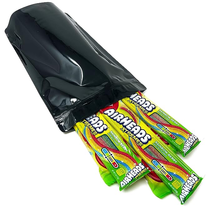 Airhead Ribbons Airheads Extreme Sour Candy Rainbow Berry Ribbons – Snacks For Less