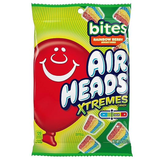 AirHeads Xtreme Bites Rainbow Berry 6oz