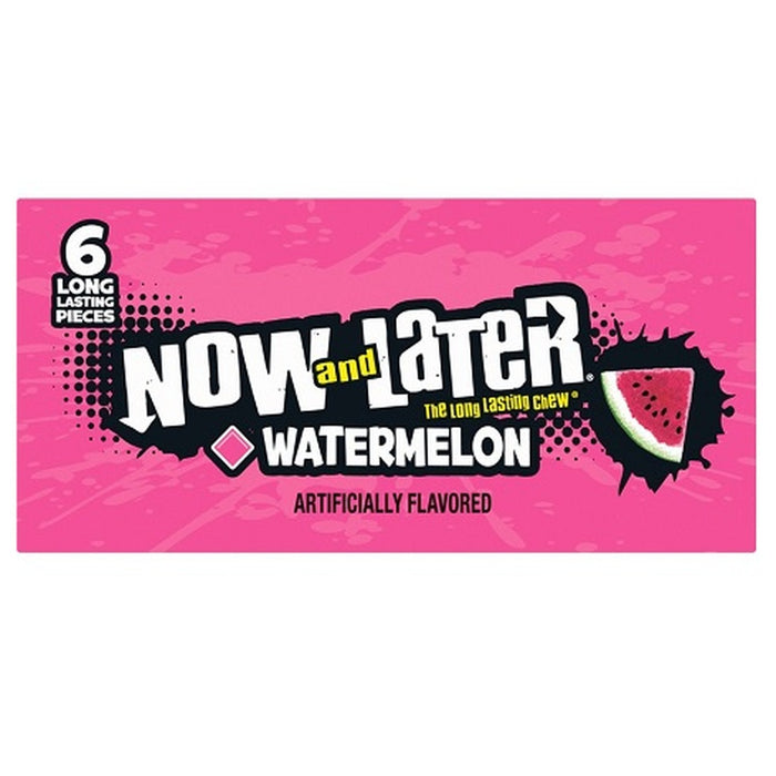 Now & Later Watermelon 0.93oz Box of 24